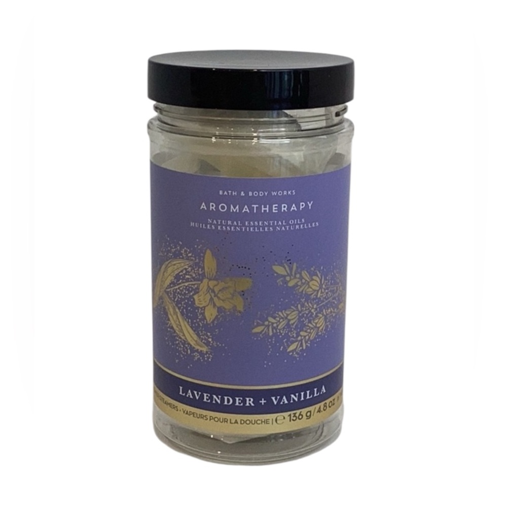 🌺 Bath & Body Works Lavender + Vanilla Aromatherapy Shower Steamers